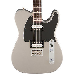 Fender Standard Telecaster HH Rosewood Fingerboard Electric Guitar Ghost Silver