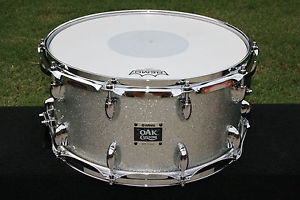 Yamaha Oak Custom - NSD087A - 14x7 inch - Silver Sparkle lacquer - Snare drum
