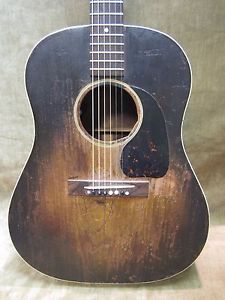 1943 VINTAGE GIBSON BANNER HEADSTOCK J-45 AMAZING TONE FREE US SHIPPING