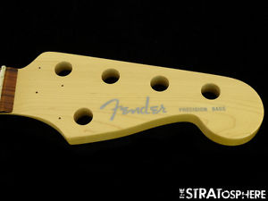 * Fender American Deluxe V 5 String Precision P BASS NECK USA Pau Ferro! #79