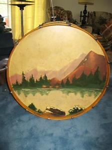 Antique Drum Set- 1929 -Ludwig-Zildjian-Cymbals-Snares-Pedals-Base Drum RARE !!