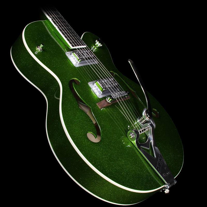 Gretsch G6120SH-GSPK Brian Setzer Hot Rod Electric Guitar Green Sparkle