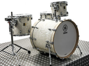 Yamaha Maple Custom Drum Kit White Marine Pearl