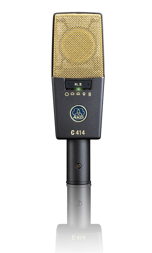AKG C414XLII 9 Pattern Condenser Vocal Large Diaphragm Condenser Mic - New