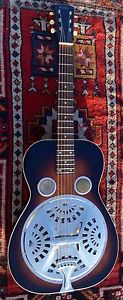 Extraordinary Rare 1930's Wood Body Square Neck Dobro Sounds and Looks Amazing