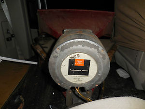 2 JBL Model 2440 Compression Drivers & Horns 4" Voice Coils Tested Works! L.A,Ca