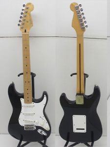Fender MEXICO STRATOCASTER BLK w/soft case Free shipping Guiter From JAPAN #F89