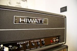 TESTATA VALVOLARE HIWATT HI-GAIN 50 HEAD MADE UK CONDIZIONI ECCELLENTI - RIBASSO