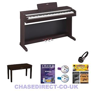 Yamaha YDP-143 Digital Piano Arius Rosewood 88 Fully Weighted Keys Electric