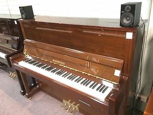 BERNSTEIN NEW UPRIGHT PIANO  121CM with GENIO WITH STOOL@ CarlingfordMUSIC