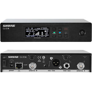 Shure QLX-D Series Digital Wireless Receiver QLXD4 G50 Band
