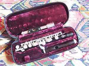 HANDMADE WOODEN PICCOLO PHILIPP HAMMIG HEADJOINT, AMATI WOODEN BODY L@@K