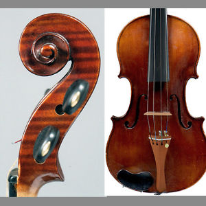 French violin 'Laberte-Humbert' Marc Laberte, with certificate 小提琴 バイオリン