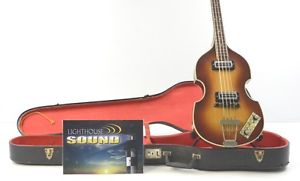 1968 Hofner 500/1 Electric Violin Bass - Sunburst  w/ Case