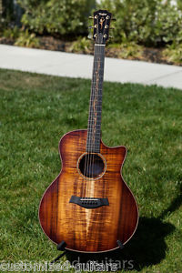 2015 Taylor K26ce Koa Grand Symphony Acoustic/Electric Guitar Edgeburst