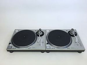 Technics SL-1200 MK3D PAIR Turntables in good condition