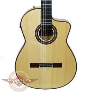 Used Cordoba GK Pro Acoustic Electric Nylon String Classical Flamenco Guitar