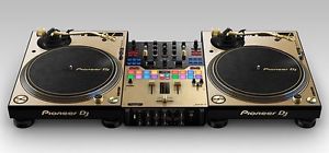 Pioneer DJM-S9 + PLX1000 Turntable Package - GOLD DJM S9 Mixer Limited |Technics