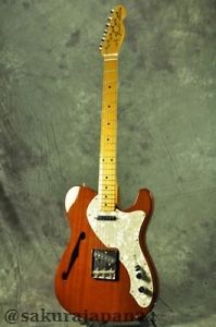 Used Fender Japan TN70-MAHO Vintage Mahogany Rank B+ Free Shipping CE180
