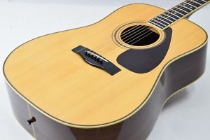 YAMAHA L-6 80's Made in JAPAN Used Acoustic Guitar Hard Case free shipping EMS