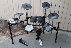 Alesis DM10 Studio Kit Ten Piece Professional Electronic Drum Set + Foot Pedal