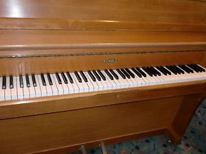 KEMBLE MODERN overstrung underdamper OAK SCHOOL TYPE can deliver £399 CAN DEL