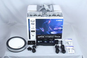 Yamaha DTXHP580 Hybrid Electronic Drum Set Package W DTX502 Module XP80 DTX PAD