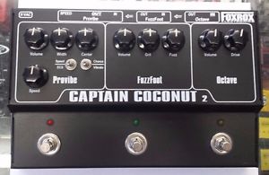 FoxRox Electronics Captain Coconut 2 Electric Guitar Effects Pedal - Boutique FX