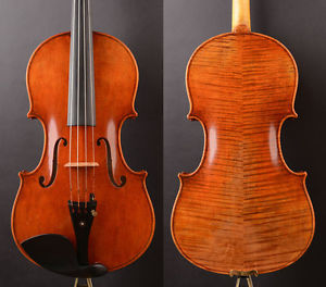 Master piece! European wood, strad model 16" viola,Oil antique varnish !