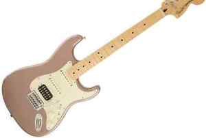 FENDER Deluxe Lone Star Stratocaster Burgundy Mist Metallic F/S from JAPAN