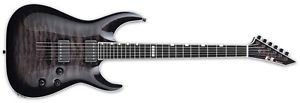 ESP E-II HORIZON NT-II SEE THRU BLACK SUNBURST