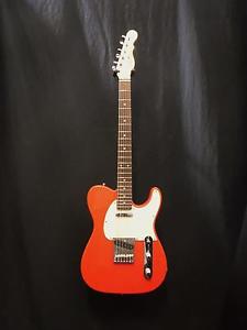 G&L USA ASAT Classic Electric Guitar in Fullerton Red & Hardshell Case #6470