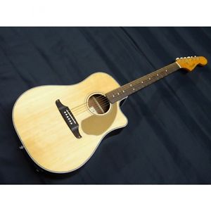 Fender Sonoran SCE V2 Natural w/soft case Free shipping Guiter From JAPAN #J129