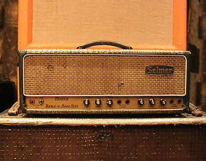 Vintage 1964 Selmer Truvoice Treble N Bass Fifty Crocodile Skin Valve Amplifier