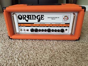 Orange RK50H Rockerverb 50 MKII 2 Twin Channel Guitar Amp Head