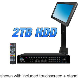 KOD-2800 Cloud Edition Karaoke Player with 2TB HDD & Touch Screen Mandarin Songs