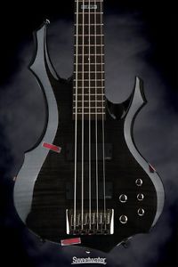 ESP LTD F-415FM - See Thru Black (Open Box)