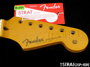 2016 USA Fender ERIC JOHNSON Stratocaster Strat NECK 12" Radius Maple Nitro