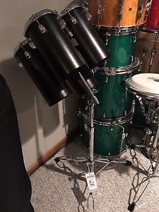 TAMA OCTOBANS HIGH SET 4 WITH STAND! BARELY USED! LOOK!