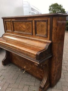 Stunning Victorian English Upright Piano By John Brinsmead
