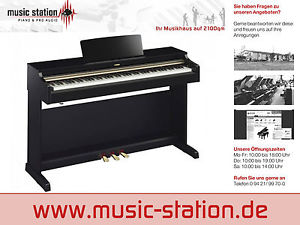 Yamaha Digitalpiano Klavier Clavinova Arius YDP 162 PE schwarz hochglanz - OVP