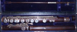 Antique Rudall Carte & Co Ltd 23 Berners St Oxford St London Flute Boehm system