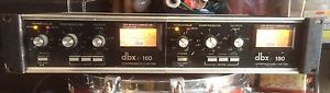 DBX 160 VU Audio Vintage Classic Compressor Dual Rack