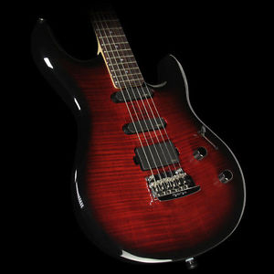 Used Ernie Ball Music Man Ball Family Reserve Luke Electric Guitar Ruby Red