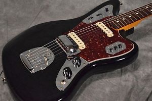 Fender AMERICAN VINTAGE 62 JAGUAR Black Electric Free Shipping
