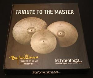 Istanbul Mehmet Tony Williams Tribute Cymbal Set 22" 18" 14" TW Cymbals w/ VIDEO