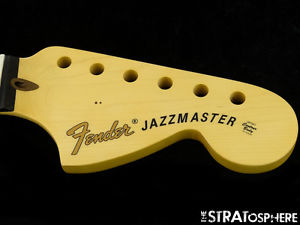 *Fender USA JIM ROOT Jazzmaster NECK Guitar Parts Ebony "C" Compound Radius #102