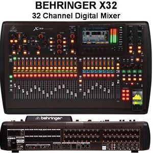 BEHRINGER X32 DIGITAL FIREWIRE USB MIDI $50 INSTANT OFF RECORD STUDIO LIVE R&R