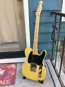 Fender Japan Telecaster Blonde Mini Bucker 52 RI Tele MIJ 1989 Rare Gotoh Tuners