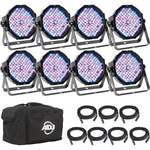 American DJ ADJ Mega Flat Pak 8 Plus